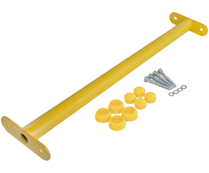 Metalinis skersinis 60 cm, geltonas