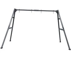 Metalinis sūpynių rėmas HATIS „Double Swing“, antracito