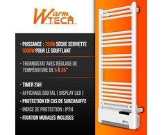 Rankšluosčių džiovintuvas 2 in 1, Warm Tech, 1750 W