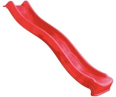 Raudona čiuožykla 220 cm