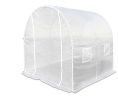 Šiltnamis su armuota plėvele, 4 m2, 2x2 m, baltas