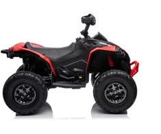 Super Toys Vaikiškas elektrinis keturratis HATIS CAN-AM, raudonas