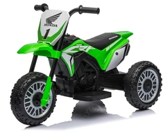 Vaikiškas elektrinis motociklas HATIS “Honda CRF“, šviesiai žalias