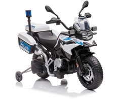 Vaikiškas elektrinis policijos motociklas HATIS "BMW F850 GS"
