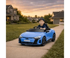 LEGO® Vaikiškas elektromobilis Audi RS e-tron GT HATIS, mėlynas
