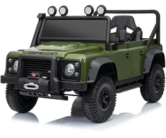 Vaikiškas elektromobilis HATIS “Land Rover Defender 110 SVX ”, žalias