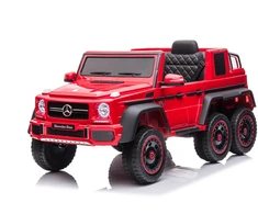 Vaikiškas elektromobilis HATIS “Mercedes-Benz G 63 AMG 6X6“, raudonas