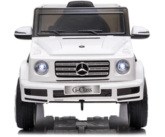 Vaikiškas elektromobilis HATIS “Mercedes-Benz G 500 ”, baltas