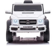 Vaikiškas elektromobilis HATIS “Mercedes-Benz G 63 AMG 6X6“, baltas