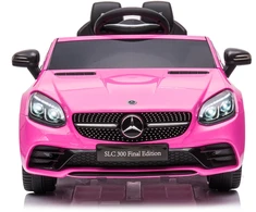 Vaikiškas elektromobilis HATIS „Mercedes-Benz SLC“, rožinis, 107 × 62,5 × 44 cm