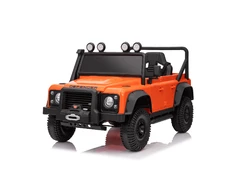 Hipo Vaikiškas elektromobilis Land Rover Defender HATIS, oranžinis