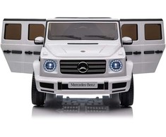 Vaikiškas elektromobilis HATIS "Mercedes G500", baltas