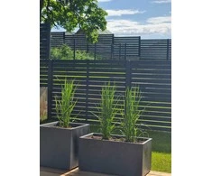 Vazonas "Antracitas" su vandens rezervuaru, 79 cm