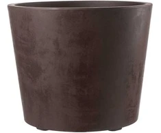 Vazonas "Granitas" su vandens rezervuaru ir ratukais, 59 cm