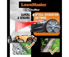 Belaidis vejos pjovimo robotas Lawnmaster, 24 V, 8 Ah, 400m2