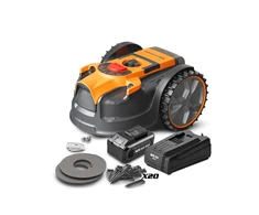 Belaidis vejos pjovimo robotas Lawnmaster, 24 V, 8 Ah, 400m2