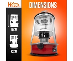 Žibalinis šildytuvas Warmtech, 4,6 l