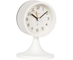 Home4You Žadintuvas EVERO, aukštis 14 cm, baltas