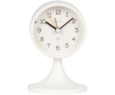 Home4You Žadintuvas EVERO, aukštis 14 cm, baltas
