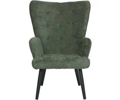 Fotelis Home4You Armchair MATEO žalias