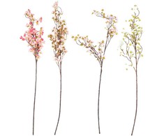 Dirbtinė šakelė FLOWERLY 98cm vyšnios žiedas, mišinys