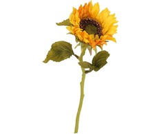 Dirbtinė gėlė IN GARDEN H35cm, geltona saulėgrąža
