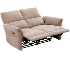 Home4you Sofa-reglaineris DAMIKA Dvivietė Šviesiai ruda