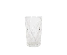 Home4You Aukšta stiklinė CORAL 300 ml, skaidri