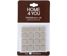 Home4You Baldus apsaugantys veltinio padukai 16 vnt.