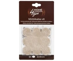 Home4you Baldus apsaugantys veltinio padukai, 9 vnt.,