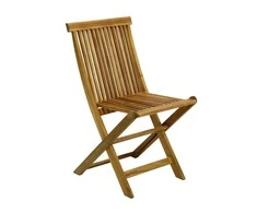 Lauko baldų komplektas Home4You Balkono baldų komplektas FINLAY, stalas ir 2 kėdės (13181), 60x60x72 cm, sulankstomas, mediena: akacija, apdaila: alyvuotas