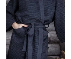 Bathrobe RENTO Pilkas, L/XL