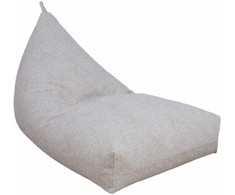 Pufas LEO 130x80x20/70cm, smėlio spalvos