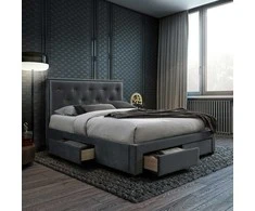 Home4You Lova GLOSSY 160x200cm, su čiužiniu HARMONY TOP