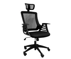 Vadovo kėdė OFFICE4YOU MERANO, juodos sp. audinys
