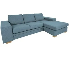 Home4you Kampinė sofa DAGMAR šviesiai mėlyna