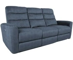 Home4You Sofa-reglaineris GASTON 3-vietų Mėlyna