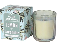 Lova Žvakė „PURE BOTANICS“, 7,5 cm pločio ir 9,5 cm aukščio, citrinų ir levandų aromatas
