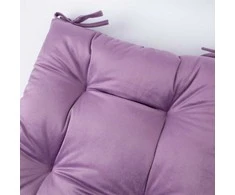 Fotelis Home4you Pagalvėlė kėdei VELVET 2, violetinė