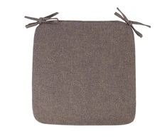 Home4You Paminkštinimas kėdei SIMPLE BROWN, 39x39x2,5cm, rudas