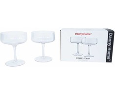 Stiklo taurės 2vnt 220ml DANNY HOME