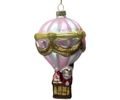 Kalėdinis papuošalas JOY BALLOON 13.2cm, stiklas