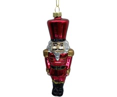 Kalėdinis papuošalas JOY NUTCRACKER 15,5cm, stiklas