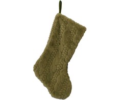 Kalėdinė kojinė FUN SWEET H53.3cm, žalia