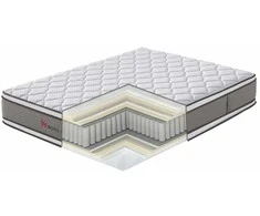 Home4You Spyruoklinis čiužinys HARMONY DUO BLISS 160x200xH28cm