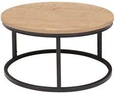 Home4You Kavos staliukas BRITE D60xH32cm Šviesi mediena