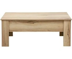 Home4You Kavos staliukas HANNES 100x50xH42cm Rustic melaminas