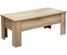 Home4You Kavos staliukas HANNES 100x50xH42cm Rustic melaminas
