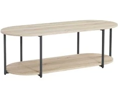 Home4you Kavos staliukas HANNES 120x52xH40cm Rustic melaminas