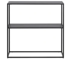 Fotelis Home4You Konsolinis staliukas NEWTON 79,5x26xH80,5cm, juodas
